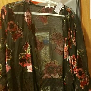 Floral kimono